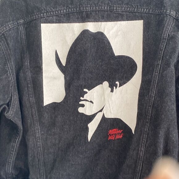 Marlboro Wild West Denim Vintage Jacket - Picture 7 of 9